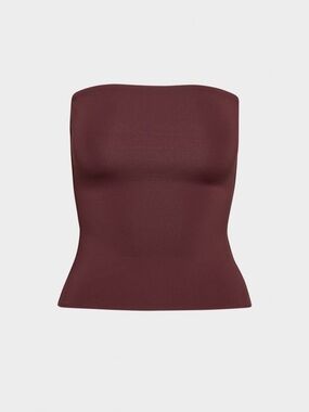 Aritzia Contour Strapless Tube Top in Burgundy Plum - NEVER WORN